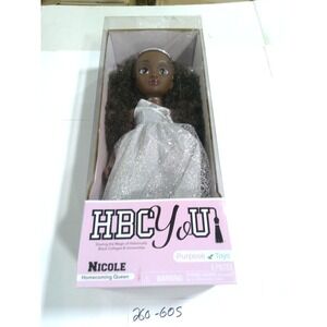 HBCUyoU Nicole Homecoming Queen Doll Kids 18in Silver New NIB Purpose Toys